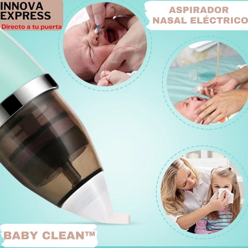 BABY CLEAN ™- Aspirador nasal eléctrico