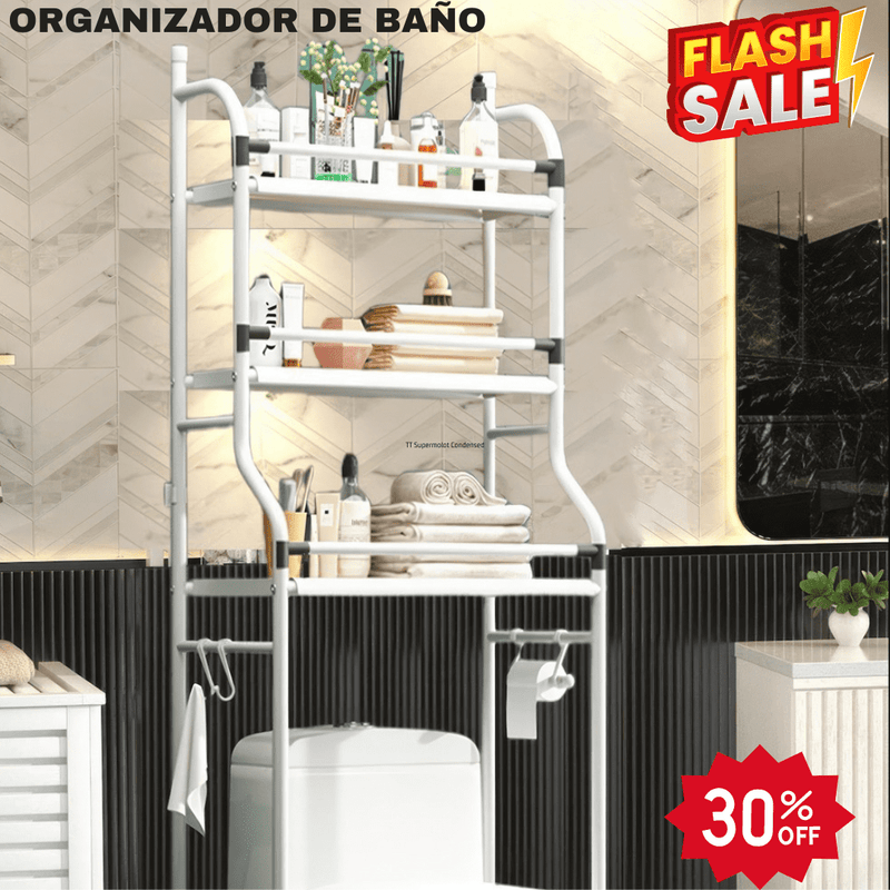 ORDER FAST™- ORGANIZADOR DE BAÑO 3 NIVELES