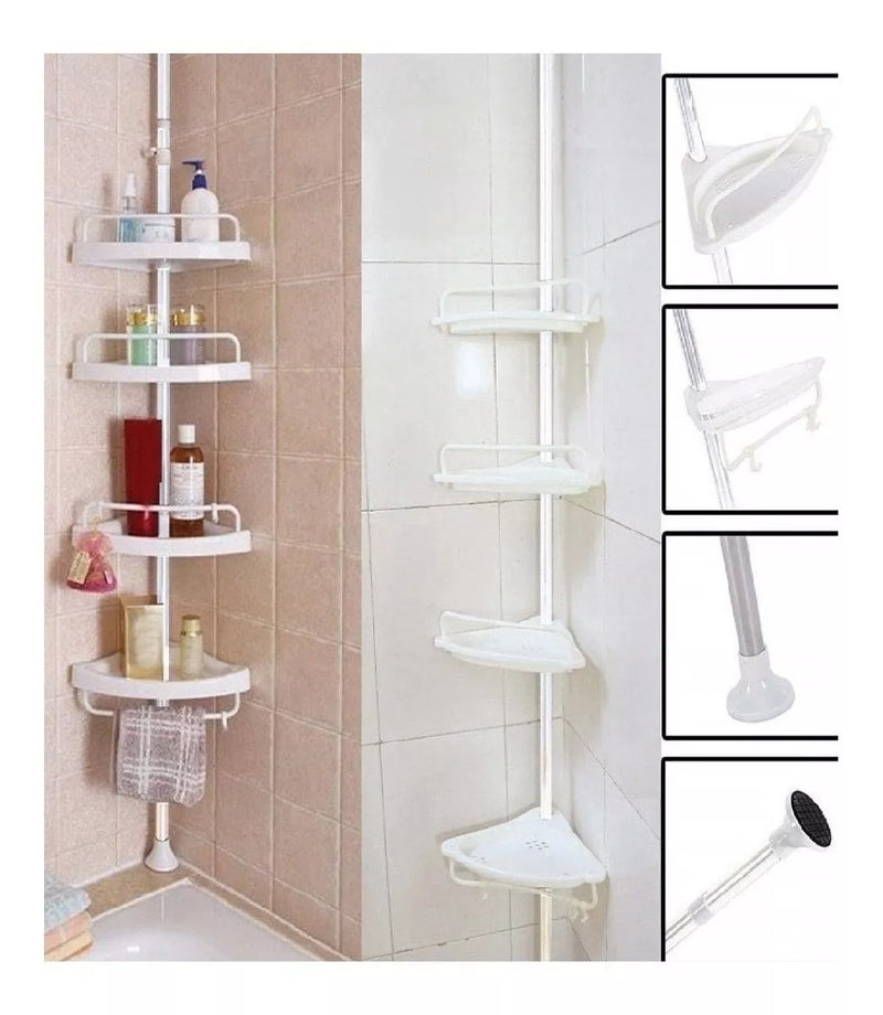 ESQUINERO PARA BAÑO AJUSTABLE🚿